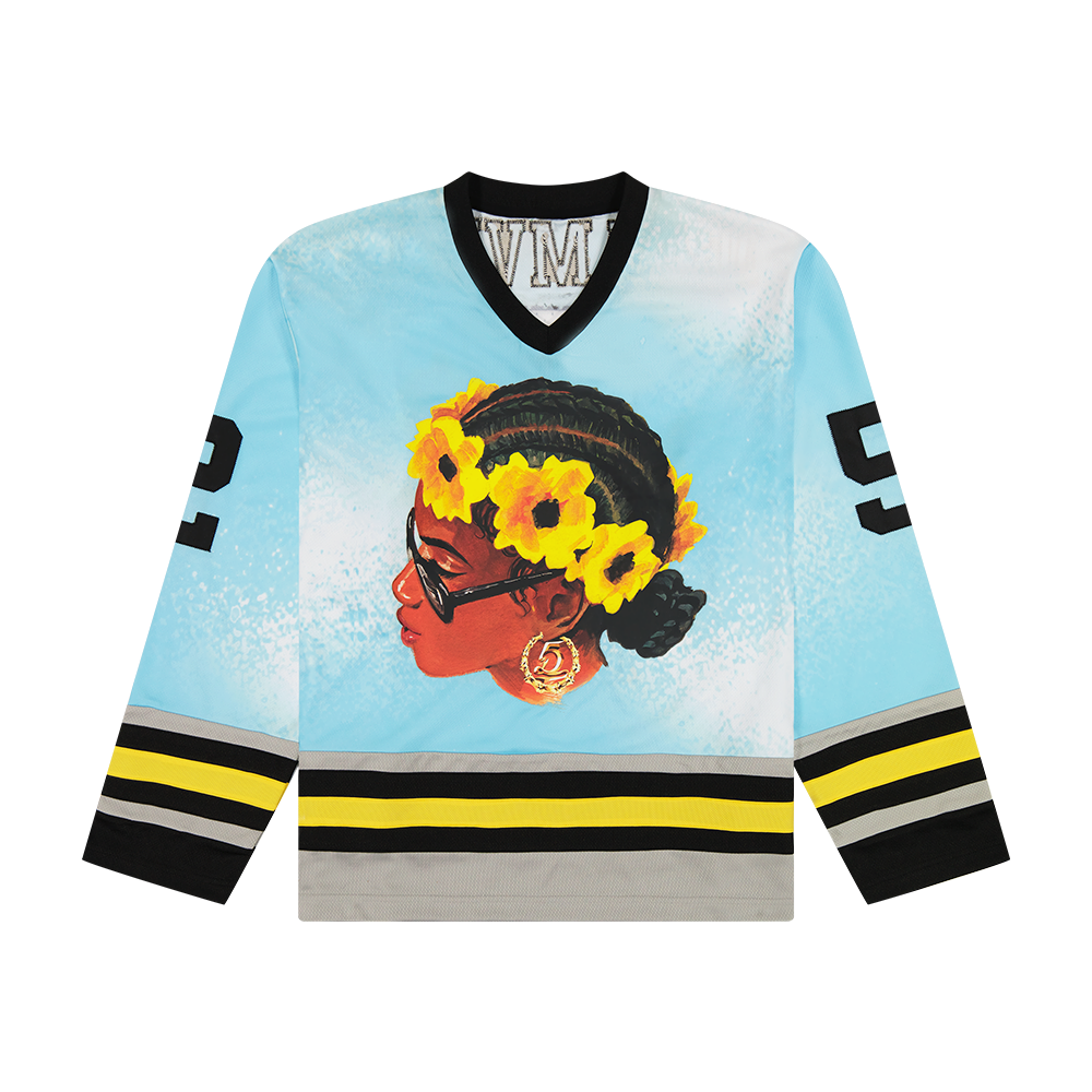 DV 25 Flower Crown Longsleeve Blue Jersey – Dreamville Festival