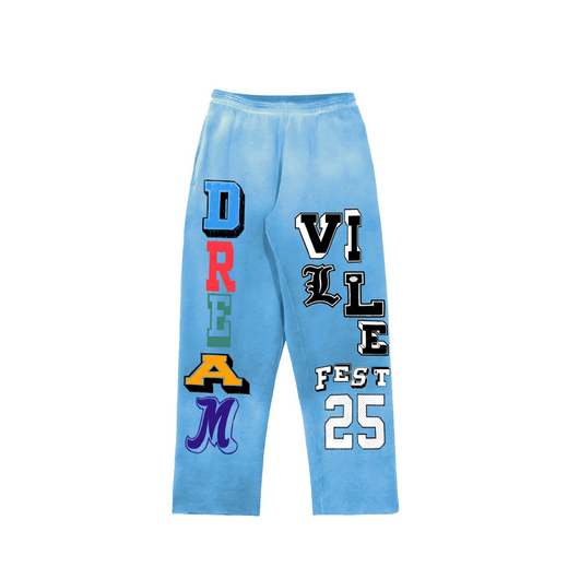 DV 25 Varsity Letters Blue Sweatpants