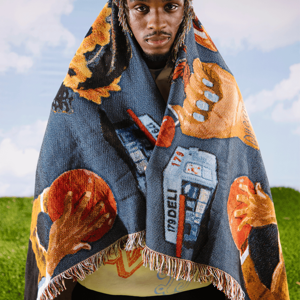 DV 25 Icons Woven Blanket – Dreamville Festival DV 25 Icons Woven Blanket – Dreamville Festival
