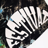 Dreamville Fanned Out Logo Tie Dye Gym Shorts