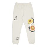 DV Fest Sweatpants - Cream Flower Swirl