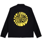 Dreamville Fanned Out Flower Black Coaches Jacket