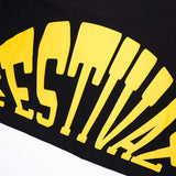 Dreamville Fanned Out Logo Black Crop Top