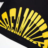 Dreamville Fanned Out Logo Black Crop Top