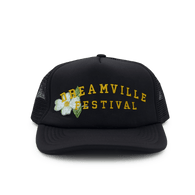 DV Fest Hat - Black Magnolia Trucker