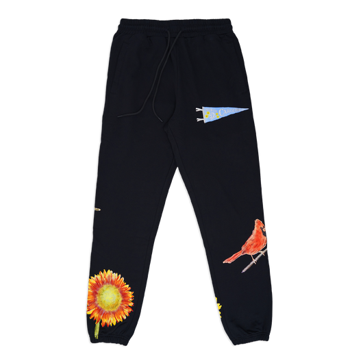 DV Fest Sweatpants - Black Bird