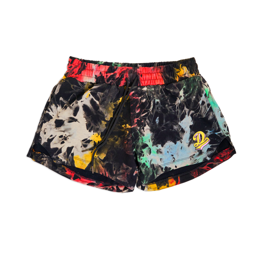 Dreamville Fanned Out Logo Tie Dye Gym Shorts