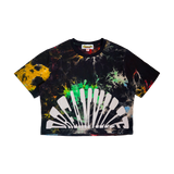 Dreamville Fanned Out Logo Tie Dye Crop Top