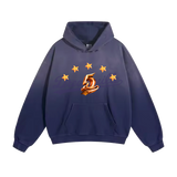 DV 25 Stars Washed Purple Lineup Hoodie