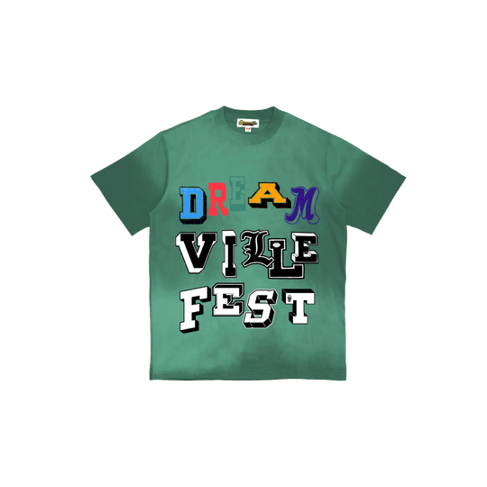 DV 25 Varsity Letters Washed Cedar Tee