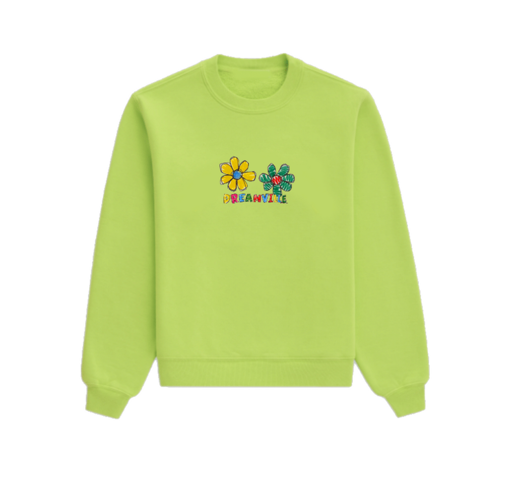 DV Fest 24 Coloring Book Flowers Volt Crewneck – Dreamville Festival