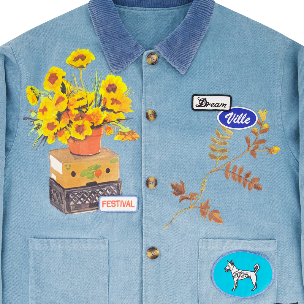 DV Patchwork Denim Work Jacket – Dreamville Festival