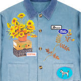 DV Patchwork Denim Work Jacket