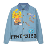 DV Patchwork Denim Work Jacket