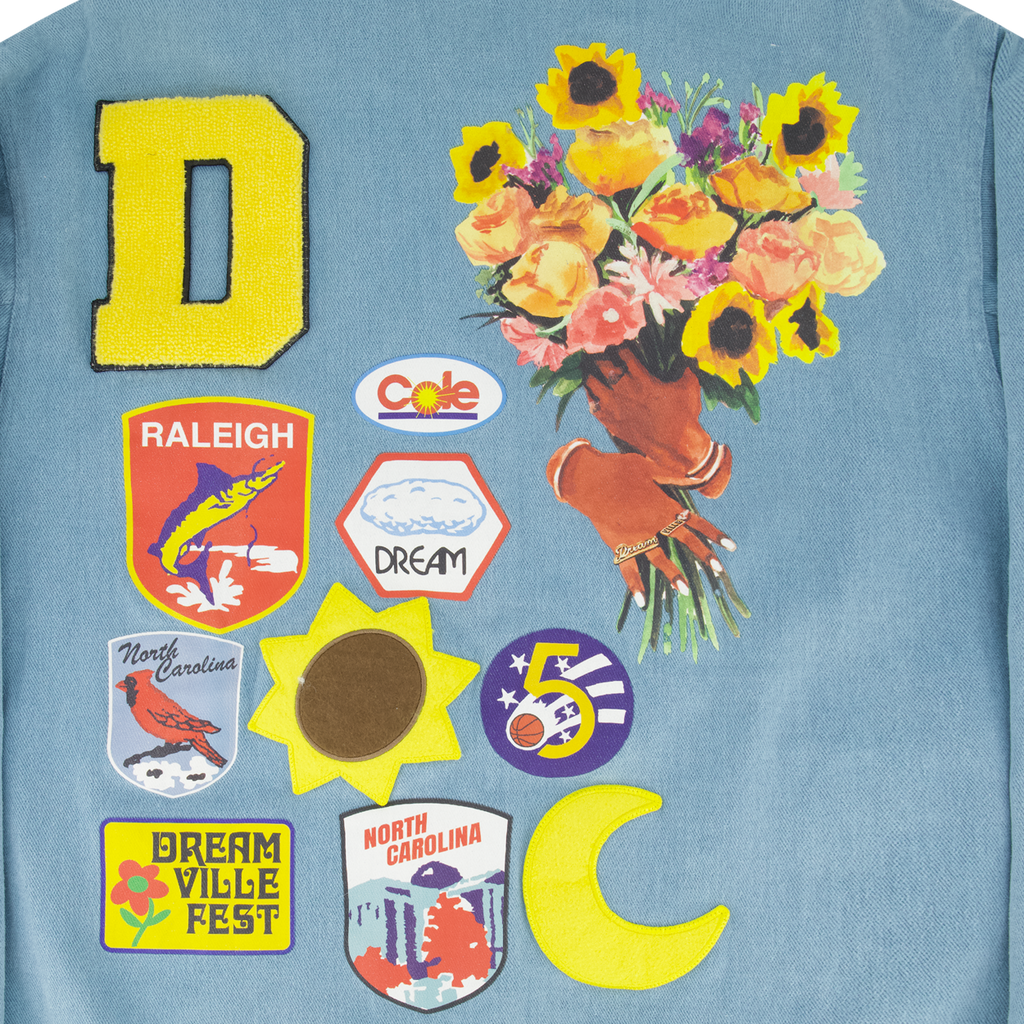 DV Patchwork Denim Work Jacket – Dreamville Festival