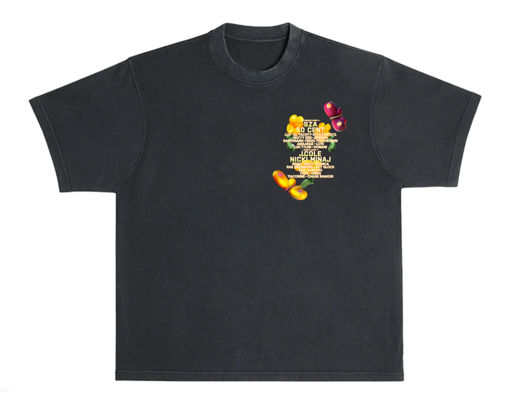 DV Fest 24 Sunburst Shadow Lineup Tee – Dreamville Festival