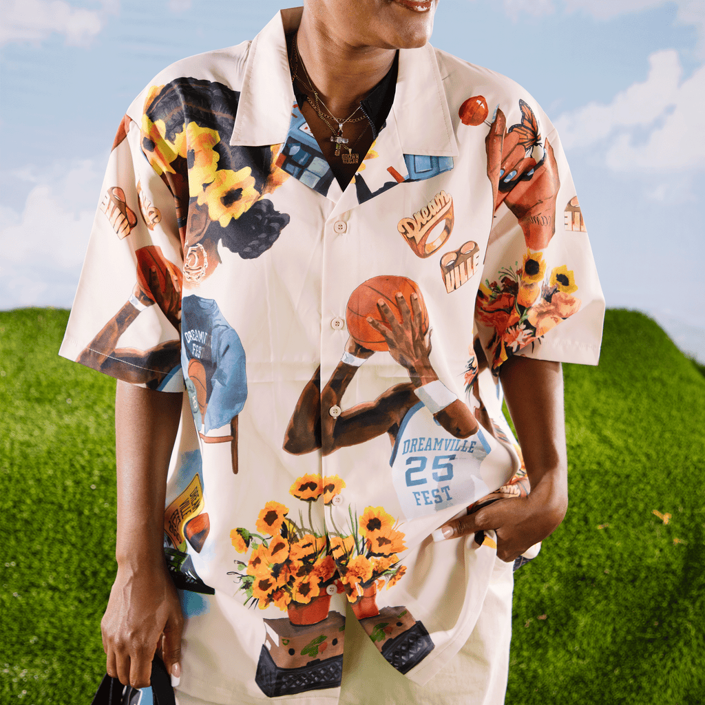 DV 25 Flower Crown Longsleeve Blue Jersey – Dreamville Festival