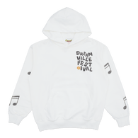 White dreamville hoodie hotsell