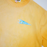 DV Fest Tee - Yellow Washed Flower Lineup