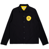 Dreamville Fanned Out Flower Black Coaches Jacket