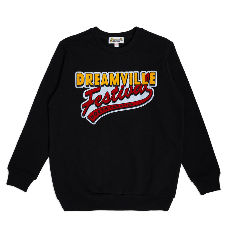 Dreamville Fest Logo Black Crewneck – Dreamville Festival