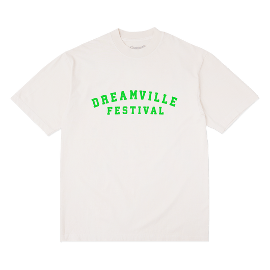 Dreamville Text Logo Cream Tee