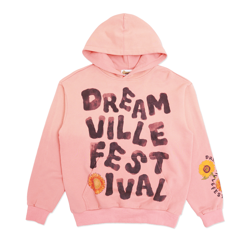 DV Fest Hoodie - Washed Flower Pink – Dreamville Festival