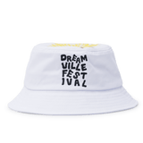 DV Fest Hat - White Sunflower Bucket